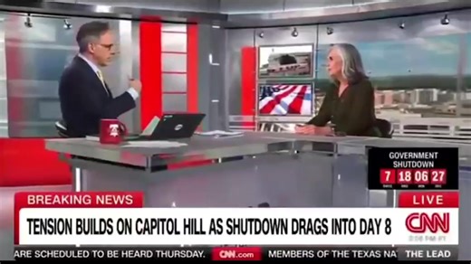 The farce that D.C. Democrats didn’t cause this shutdown is so contrary to fact that CNN’s Jake Tapper calls it out. | Congressman Nick LaLota