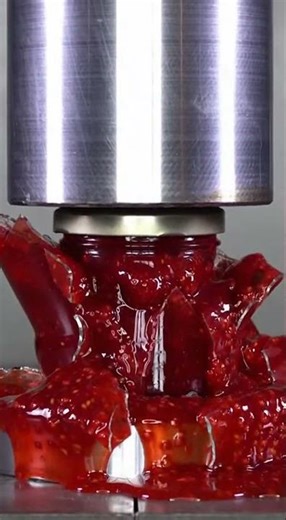 Hydraulic Press vs Jam Jar & Rubber Duck (FULL CRUSH ASMR)