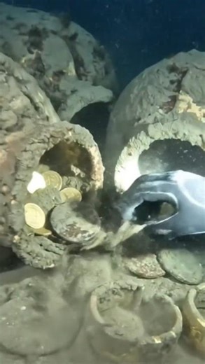 Real Greek Gold Found in a Sunken Shipwreck