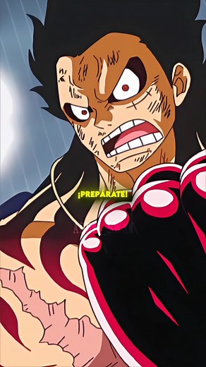 Luffy utiliza el GEAR 4 por primera vez en combate contra Doflamingo