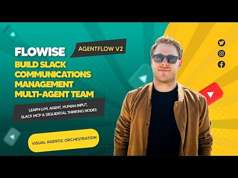 Build a POC of Multi-Agent Slack Automation System with Flowise Agentflow V2 (Beginner Agentics)