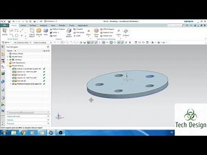 Unigraphics NX- Basics of Pattern Feature and Mirror feature