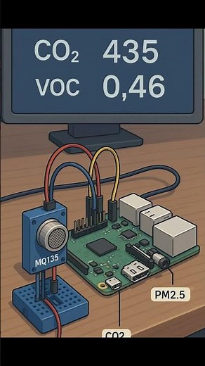 What’s in Your Air? 🌬️📊 | Raspberry Pi Air Quality Monitor DIY