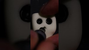 Transforming polymer clay into spooky art