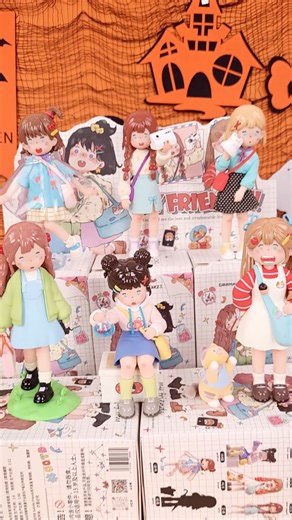 kikagoods on Instagram: "🌈Suki My Friends Series Blind Box, Brand: DramaVan 🎁The whole set contains 6 types of blind boxes(Unrepeated)🌟Every whole box contains a special style. 💕𝐅𝐢𝐧𝐝 𝐦𝐨𝐫𝐞 at KikaGoods 🧡Follow us and get the newest toy share daily #kikagoods #mysterybox #figurine #figure #toys #blindboxes #unboxing #blindboxes"