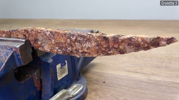 The rusty knife challenge that pushed restoration limits