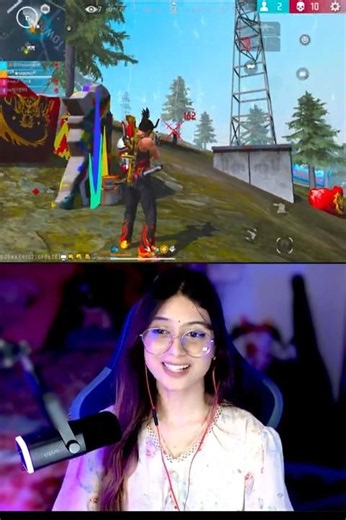 Cute girl streamer challange me ❤️🔥