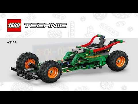 LEGO instructions - Technic - 42149 - Monster Jam Dragon (Model B)