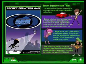 Istation Secret Equation Man Introduction