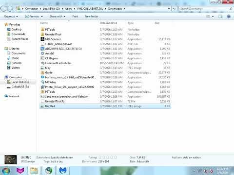Jurayen made an program that gives screenshots and got control from windows 7 Enterprise on collabvm