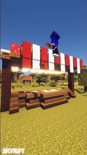 Concert Stage in Minecraft #Shorts