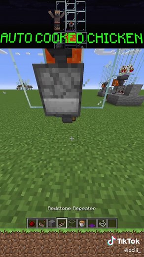 Automatic Chicken Cooker in Minecraft Tutorial