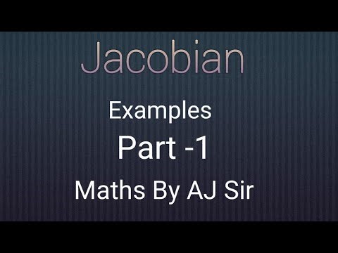 Jacobian part-1,