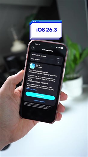 Nieuwe iPhone Update: iOS 26.3 Tips en Tricks