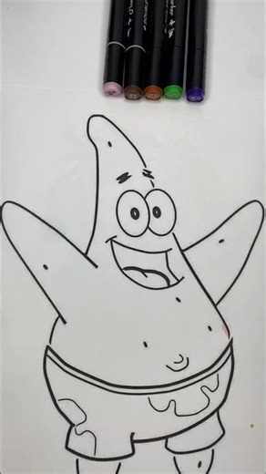 color a picture with markers