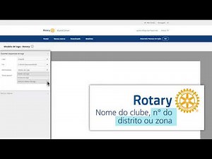 Como criar seu próprio logotipo ROTARY