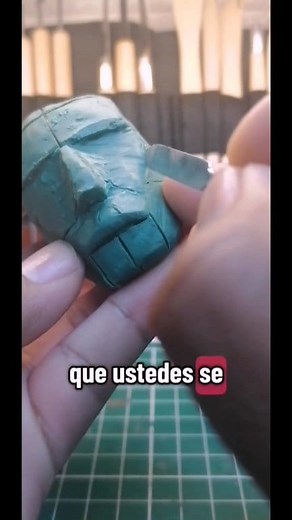 21K views · 409 reactions | Animate hacer tu primer rostro en plastilina, te dejo un tutorial sencillo, espero te ayude #escultura #sculpture #claysculpture #clayart | Figuras con plastilina | Facebook