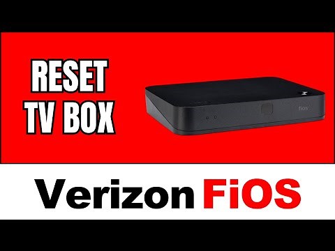 How To Reset Verizon Fios TV Box