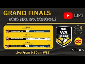 2025 NRL WA Schools Grand Final Y8 - Rockingham SHS vs Atwell College