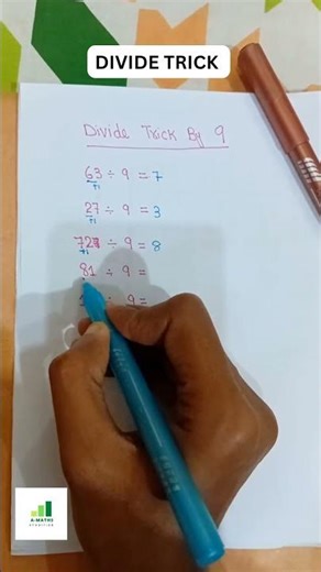 Fastest Division Trick Ever! | Learn to Divide in Seconds #maths #shorts #shortsfeed #ytshort #yt