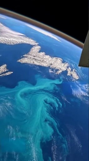 Labrador Current (view from ISS)