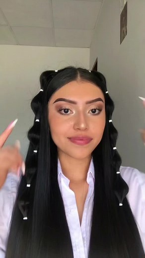 Hermoso Peinado con Ligas