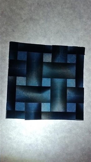 If This doesn't goes viral then what will || Origami square weave #Origami ‪@harshit.origami‬