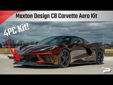 Maxton Design C8 Corvette Aero Kit - Wingless - Paragon Performance