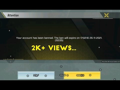 Call Of Duty: Account Banned {Error Code : 15035 }. | 2K+ Views..