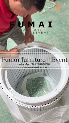 White Oval Tables: A Popular Choice for Wedding Events in Africa