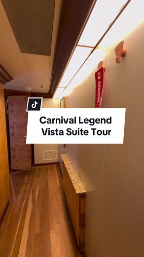 Carnival Legend Vista Suite Room Tour #carnival #carnivalcruises #carn...