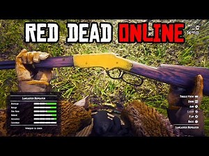 The *UPGRADED* Lancaster Repeater in Red Dead Online.. (NEW BEST WEAPON!)