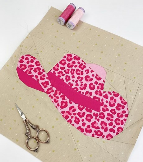 Cowboy Hat Quilt Block, 5 Sizes PDF Instant Download, FPP Patchwork Pattern - Etsy