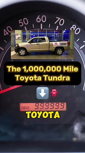 The One Million Mile Toyota Tundra Story
