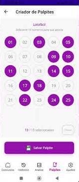 Lotofacil - Palpite para o Concurso 3622