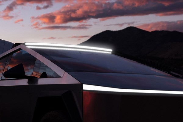 Tesla Cybertrucks recalled for accessory light bar flying off
