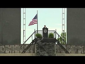 D-Day ceremony in Bedford Virginia