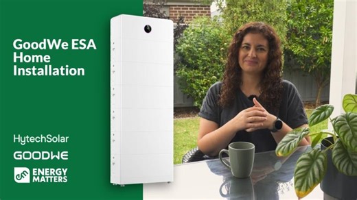 GoodWe ESA All-in-One Installation by Hytech Solar | Energy Matters | Energy Matters
