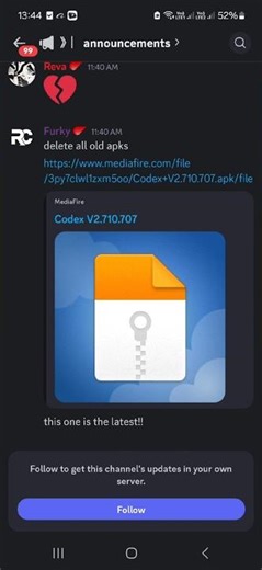 ​[LATEST] Codex v.2.710+ Android Update! Fix Upgrade & Crash Issue (Working 100%)