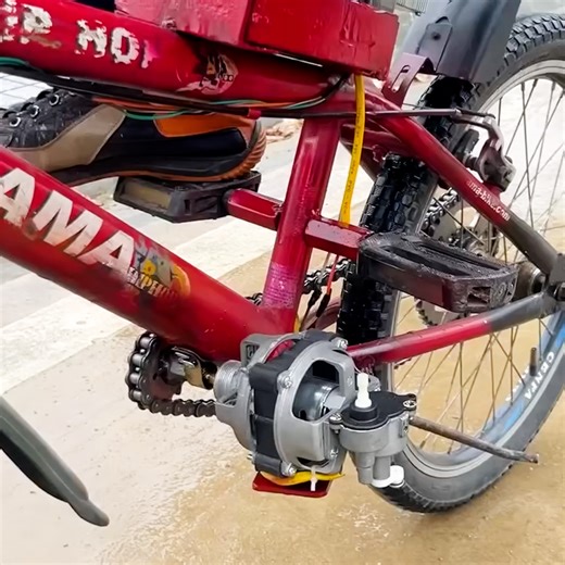 The Young Farmer's Creativity Has Created A Bicycle Powered By A Fan Motor | WT TH Woodworking