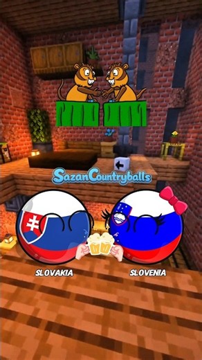 If Slovakia and Slovenia Swapped Territories 🌍 #countryballs