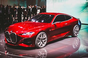 BMW Concept 4 - First Videos And Close Look At The Grille