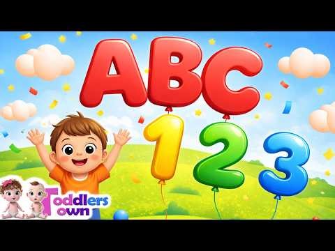 Preschool Learning Videos for 3 year olds at home | Learn Fun ABC Phonics Shapes Numbers Colors 🎵