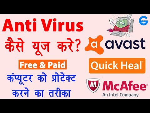 best antivirus for windows 10 in hindi - antivirus kaise install kare | avast free antivirus review
