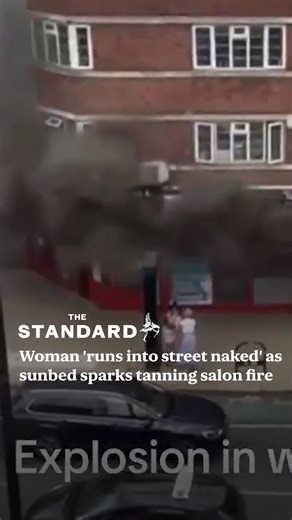 The owner of a London tanning salon has described how a customer ran out into the street naked after a sunbed “exploded”. A fire broke out at Ania’s Tanning and Beauty on Wood Green High Street just after 2.50pm yesterday. #TheLondonStandard #london #sunbed #explosion | London Evening Standard