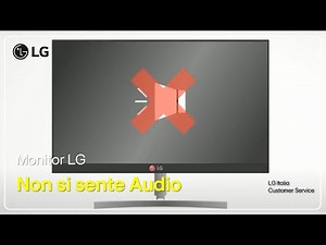 LG Monitor | There is no sound in the Monitor