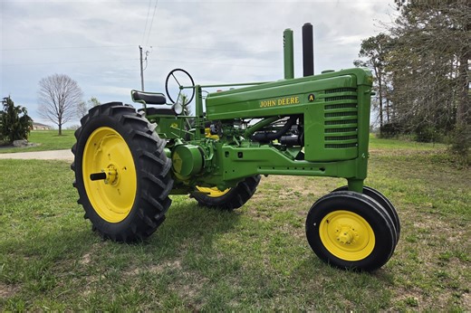 No Reserve: 1950 John Deere A
