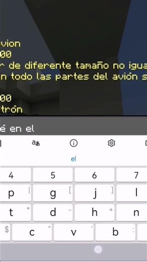 que hago adentro del avión #minecraft