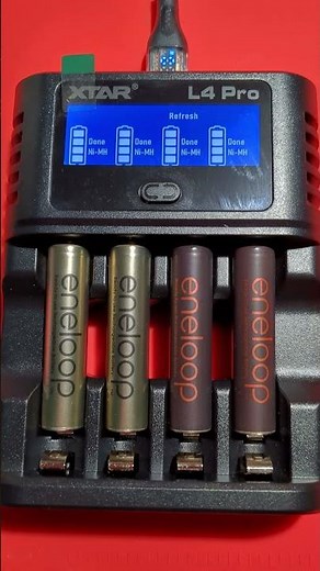 XTAR L4 Pro: Refresh eneloop batteries!