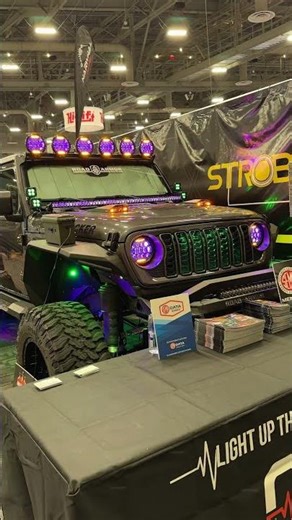 Quake LED's 2024 Before and After Jeep Wrangler JL Light Hacker!! Sema 2025!! FreakShow Builds!!!